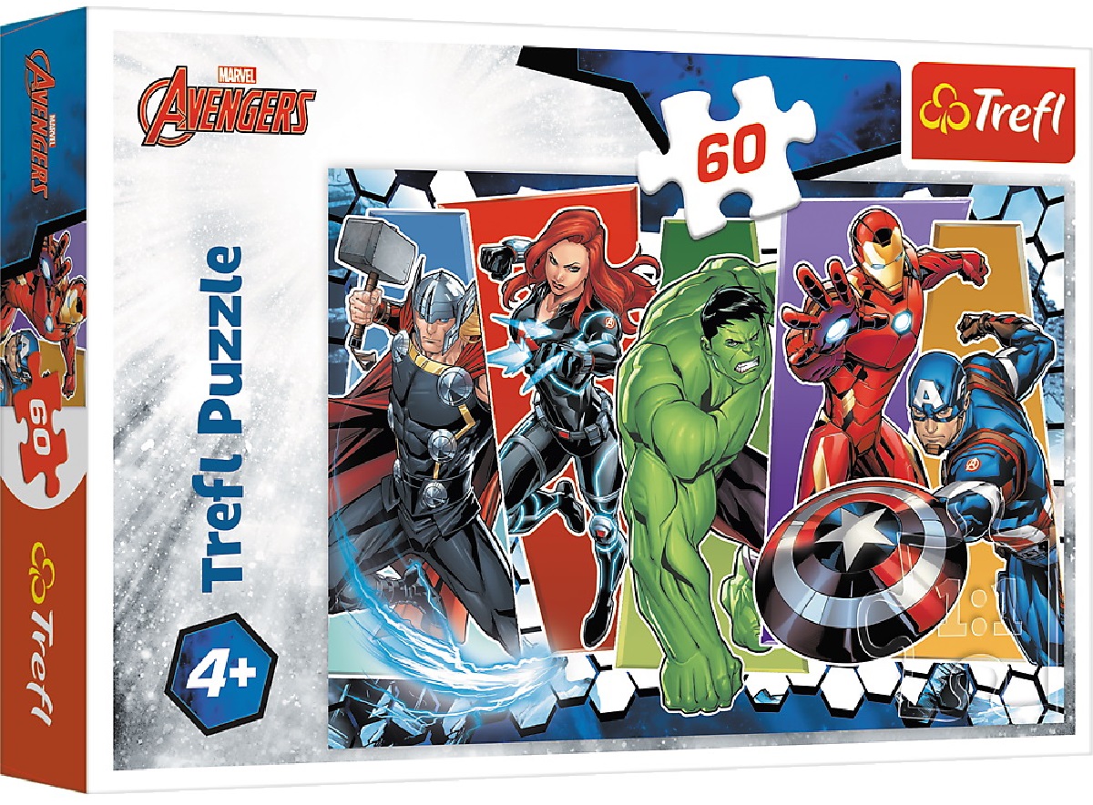 Puzzle 60: Marvel Avengers. Invincibilii