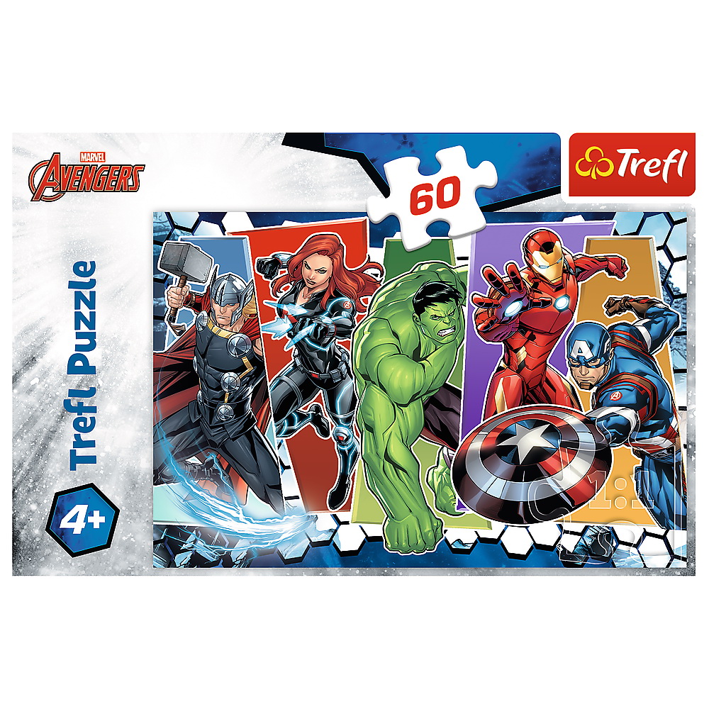 Puzzle 60: Marvel Avengers. Invincibilii