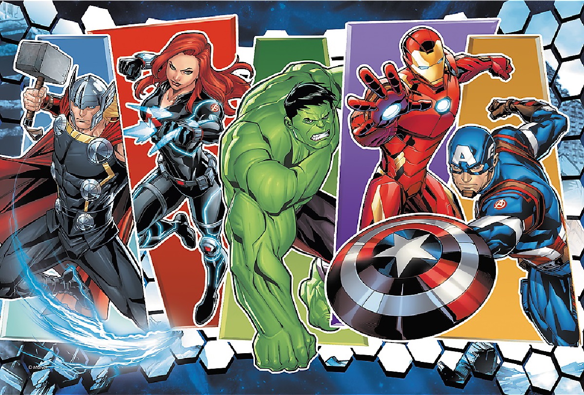 Puzzle 60: Marvel Avengers. Invincibilii