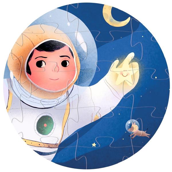 Puzzle 36: Astronaut pe Luna