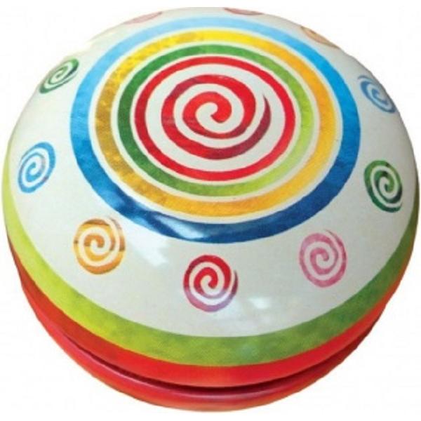 Yo-Yo metalic: Spirale colorate