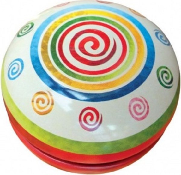 Yo-Yo metalic: Spirale colorate