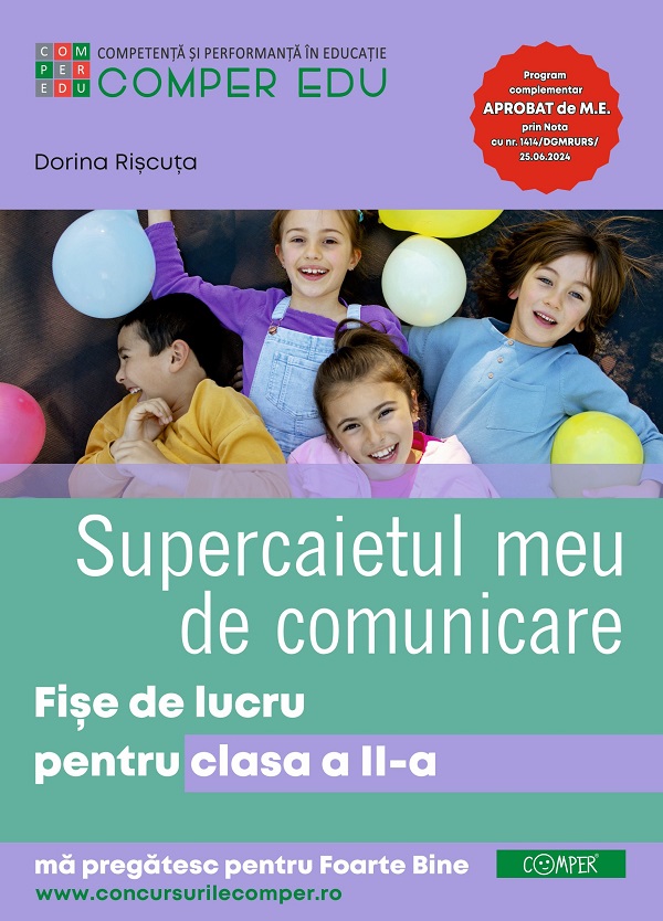 Supercaietul meu de comunicare - Clasa 2 - Fise de lucru - Dorina Riscuta