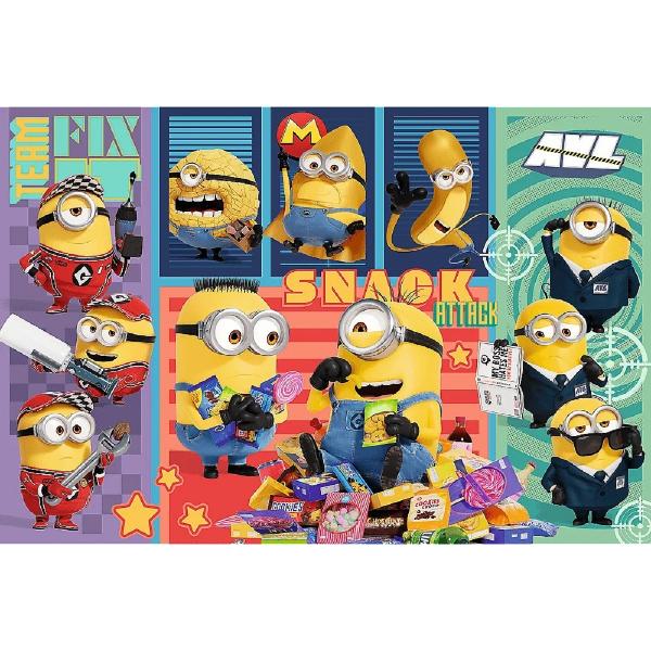 Puzzle 160: Despicable Me 4. Lumea Minionilor