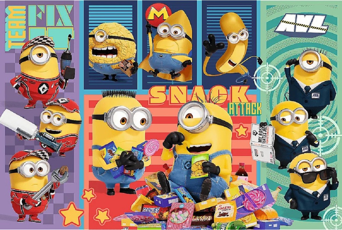 Puzzle 160: Despicable Me 4. Lumea Minionilor