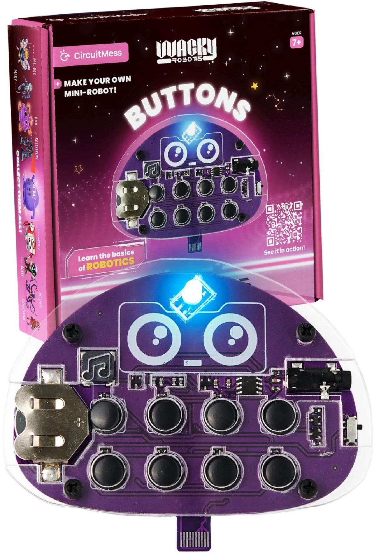 Kit robotica STEM: Buttons