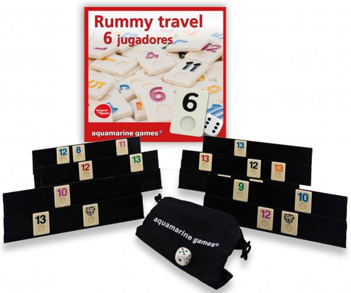 Joc remi 6 jucatori: Rummy Travel