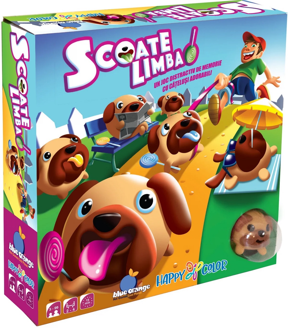 Joc de memorie: Scoate limba!