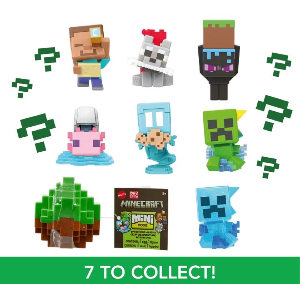 Figurina Minecraft: Mini Mode Spawn Egg