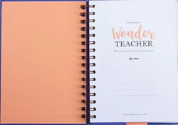 Agenda Profesorului. Wonder Teacher