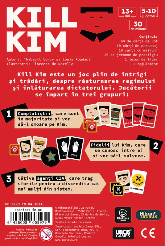 Joc de strategie: Kill Kim