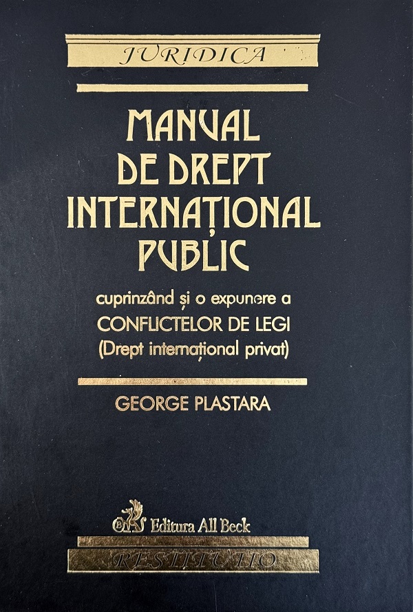 Manual de drept international public - George Plastara