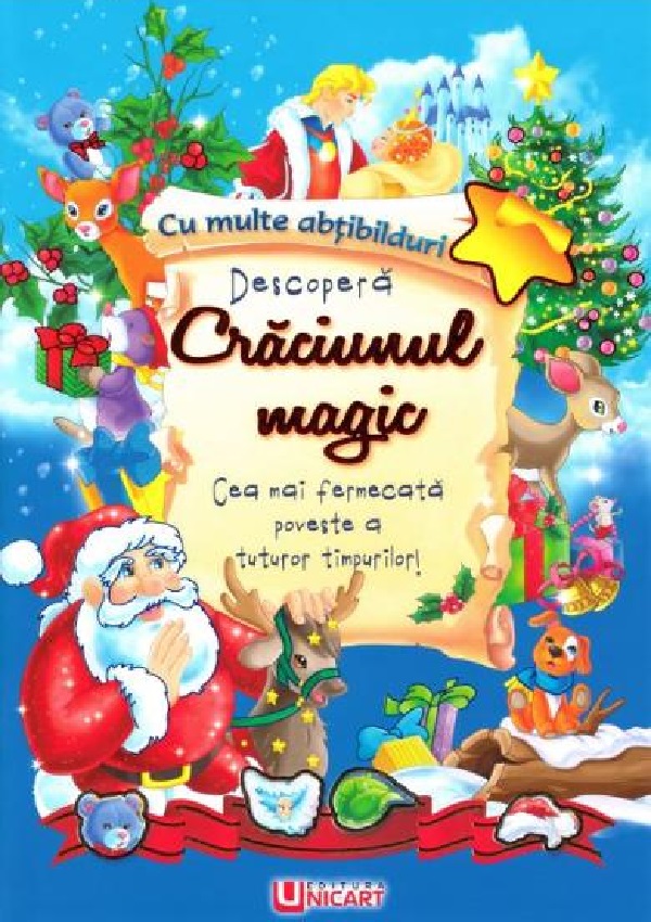 Descopera Craciunul magic. Poveste + abtibilduri