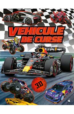 Coperta cărții 'Vehicule de curse 3D'
