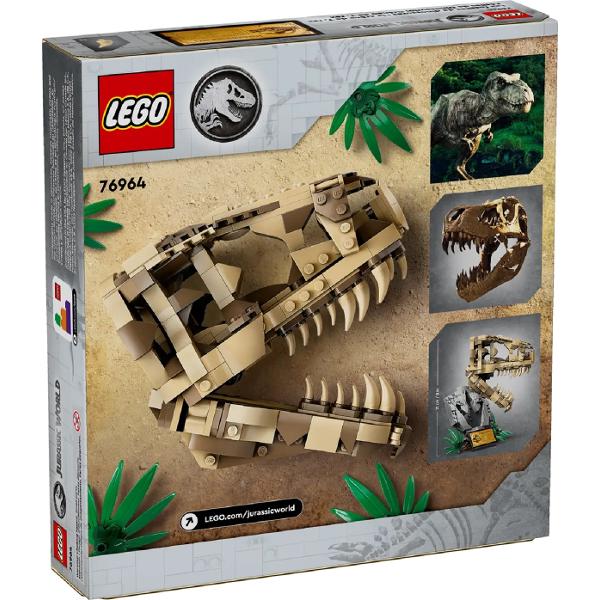 Lego Jurassic World: Fosile de dinozaur. Craniu de T-Rex