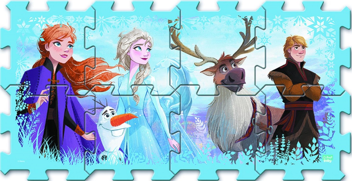 Puzzle pentru podea din spuma. Frozen 2