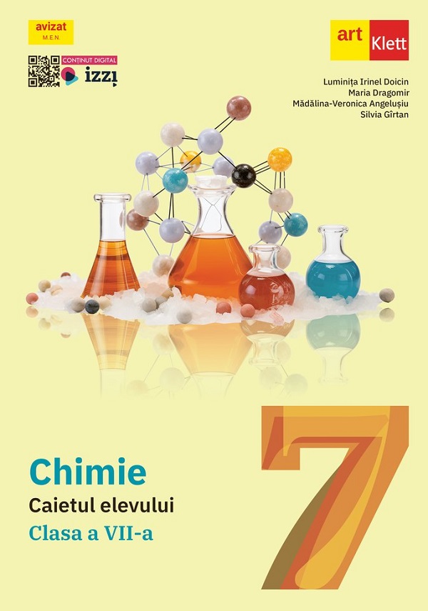 Chimie - Clasa 7 - Caietul elevului - Luminita Irinel Doicin, Maria Dragomir, Madalina-Veronica Angelusiu, Silvia Girtan