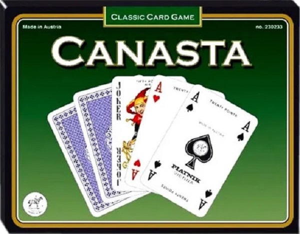 Set 2 pachete carti de joc. Classic Canasta