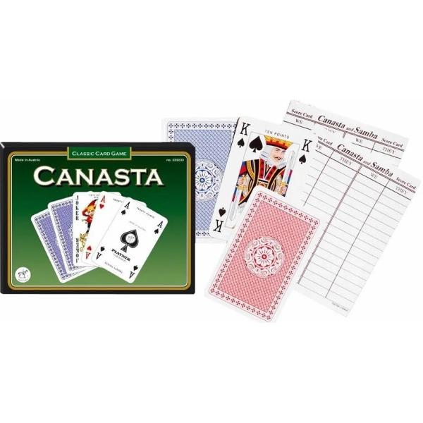 Set 2 pachete carti de joc. Classic Canasta