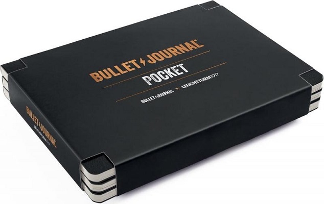 Set 3 bucati: Carnetel Bullet Journal negru