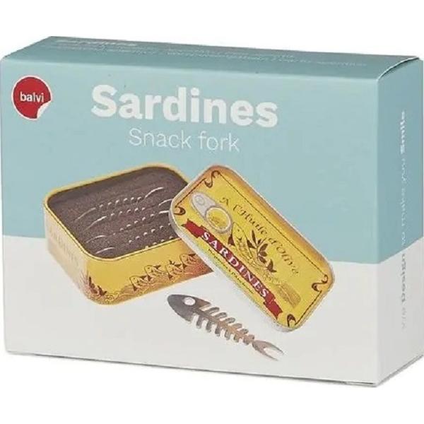 Set 6 furculite aperitiv. Sardine