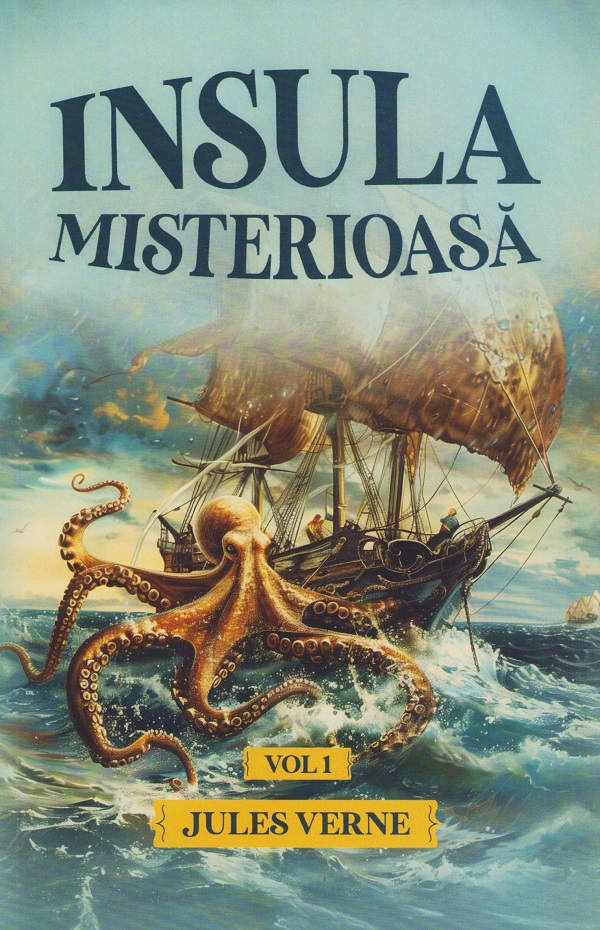 Pachet 2 Volume: Insula misterioasa - Jules Verne