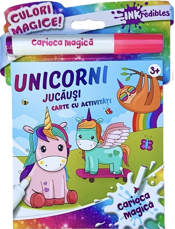 Unicorni jucausi. Carioca magica. Carte cu activitati