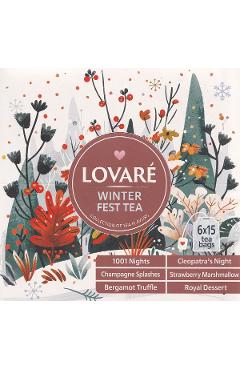 Poza produsului Set ceai: 6 arome x 15 pliculete. Winter Fest Tea
