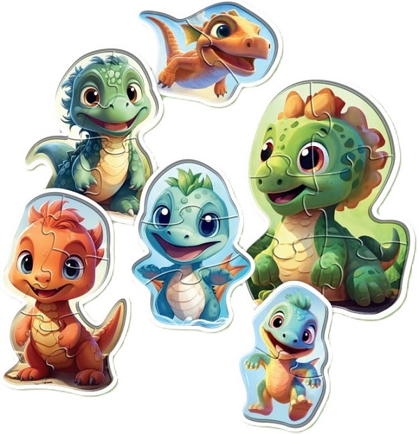 Baby Puzzle: Baby Dinosaurs