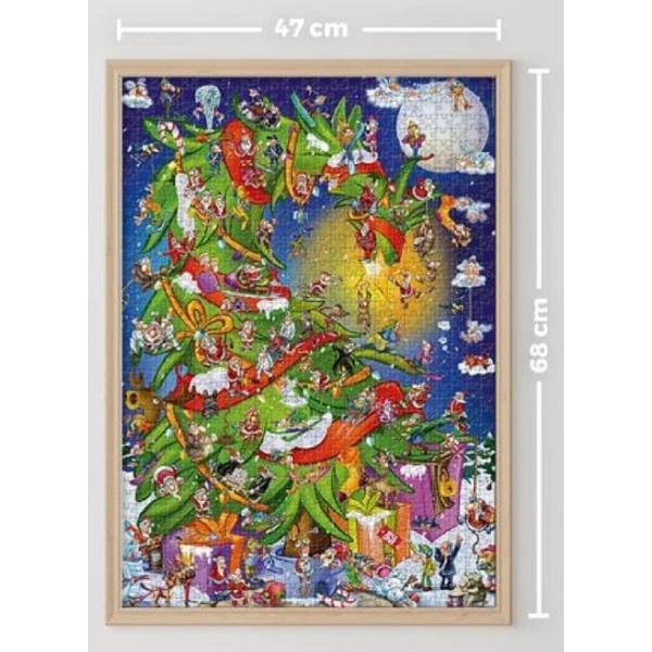 Puzzle 1000 Cartoon Collection - Christmas Tree