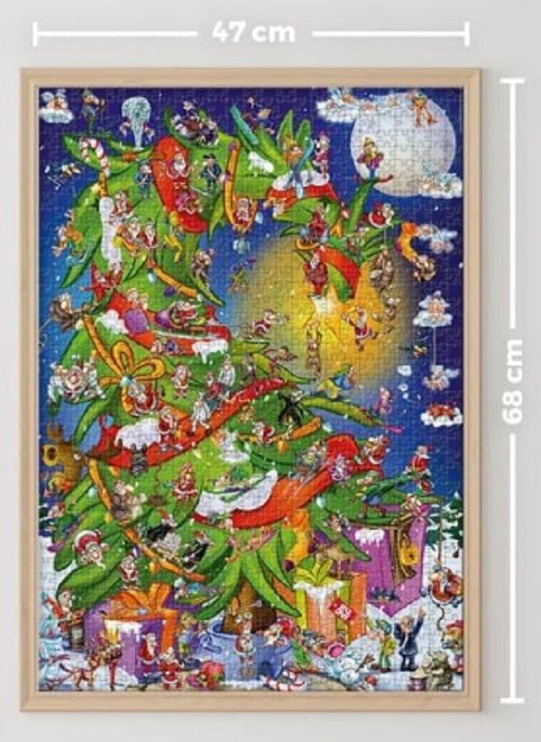 Puzzle 1000 Cartoon Collection - Christmas Tree