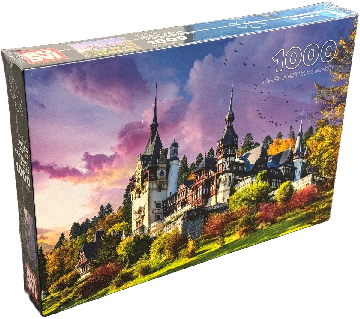 Puzzle 1000: Romania. Castelul Peles