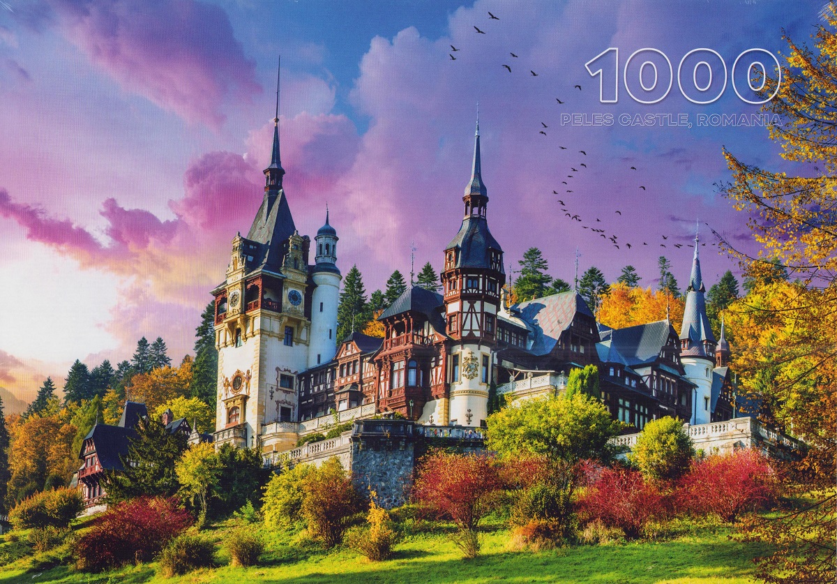 Puzzle 1000: Romania. Castelul Peles