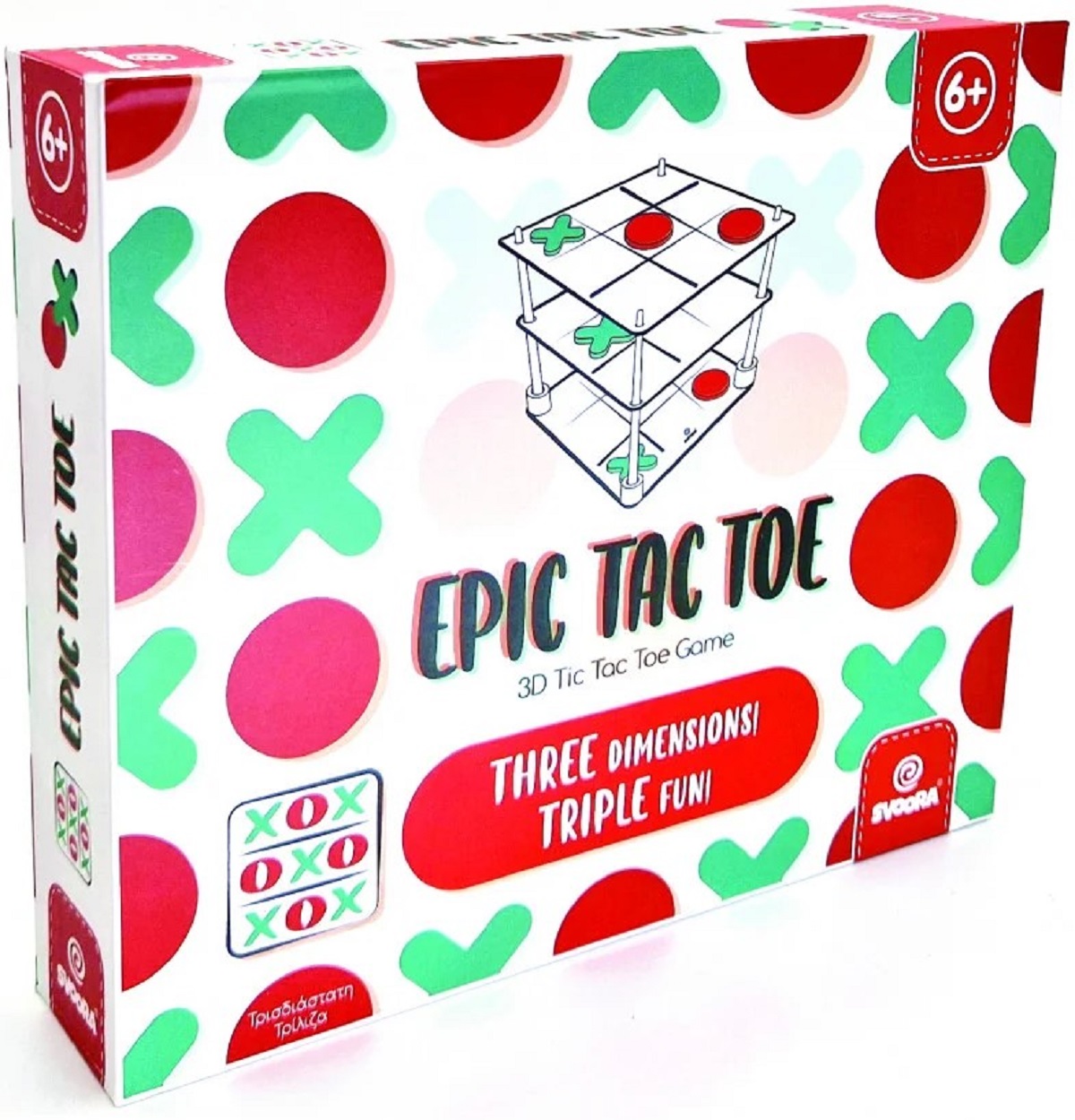 Joc X si O. Epic Tic Tac Toe 3D
