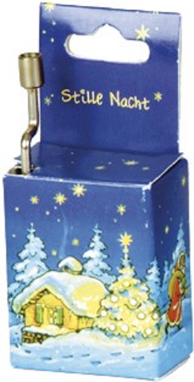 Cutiuta muzicala cu tematica si muzica de iarna: Stille Nacht
