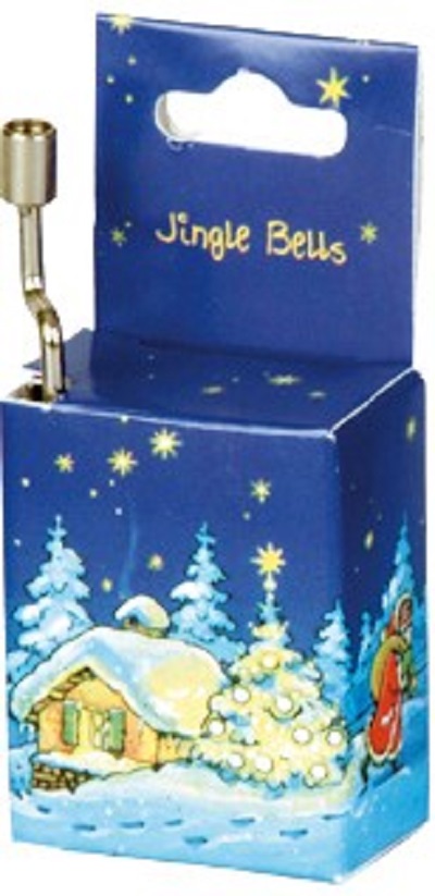 Cutiuta muzicala cu tematica si muzica de iarna: Jingle Bells