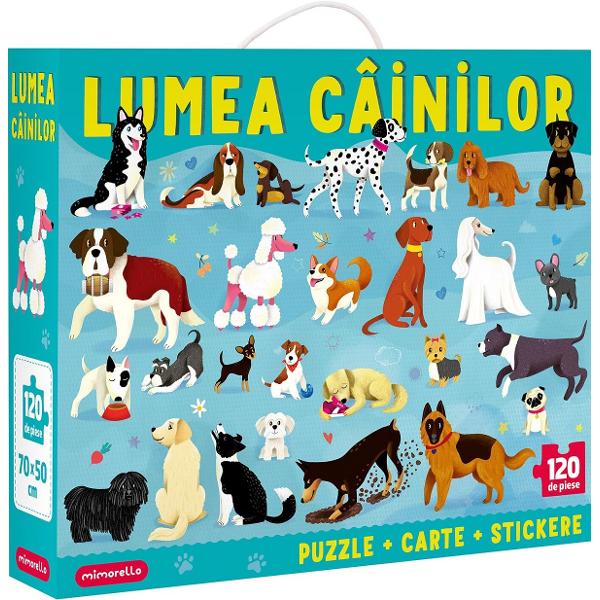 Puzzle 120: Lumea cainilor