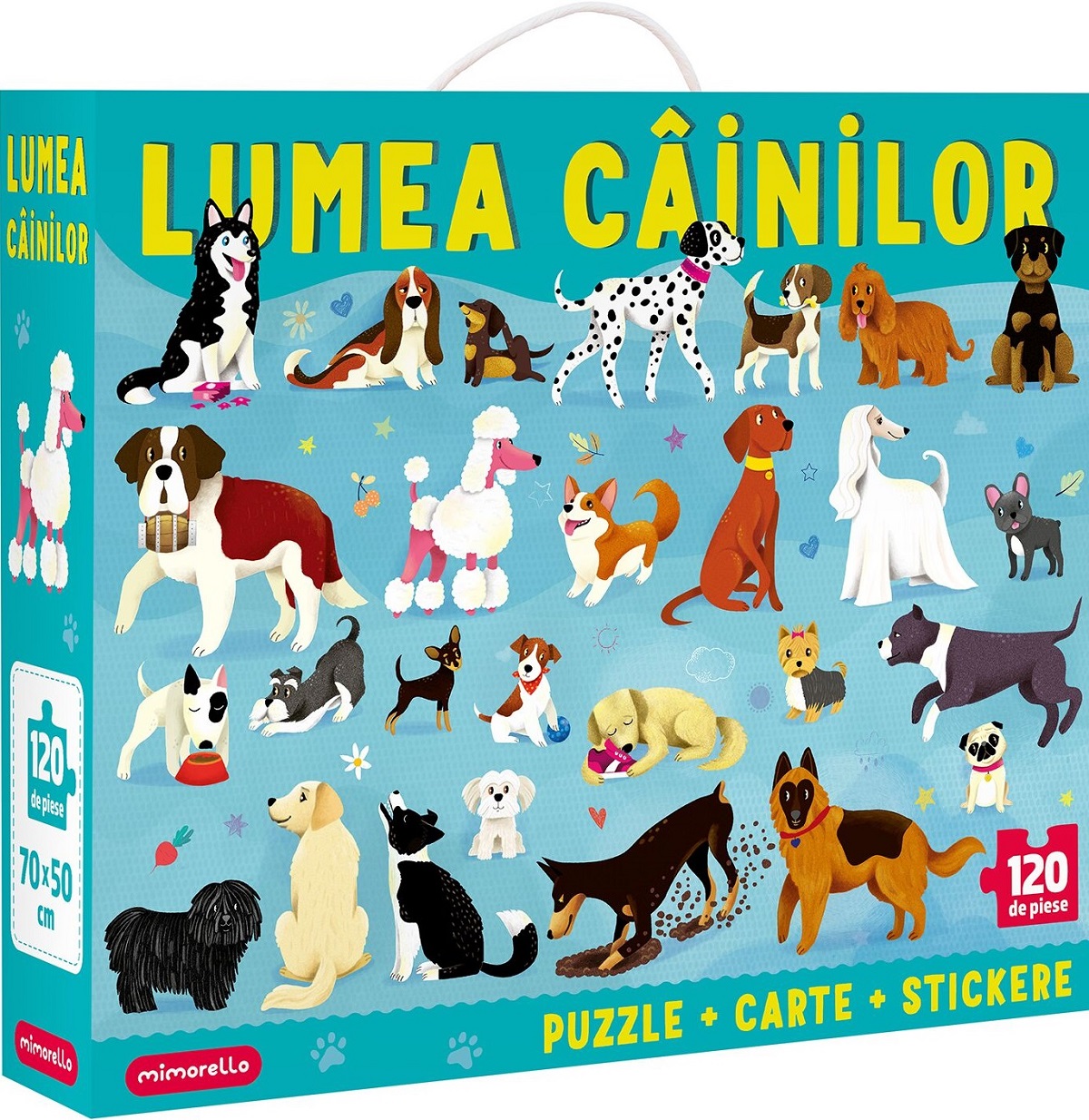 Puzzle 120: Lumea cainilor