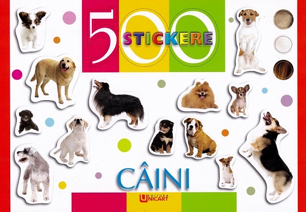 500 stickere. Caini