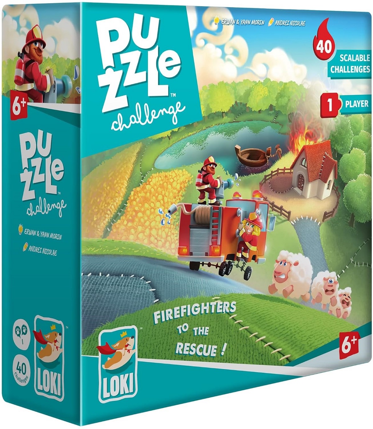 Puzzle Challenge: Firefighters to the Rescue!