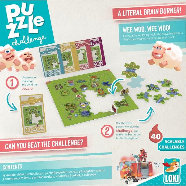 Puzzle Challenge: Firefighters to the Rescue!