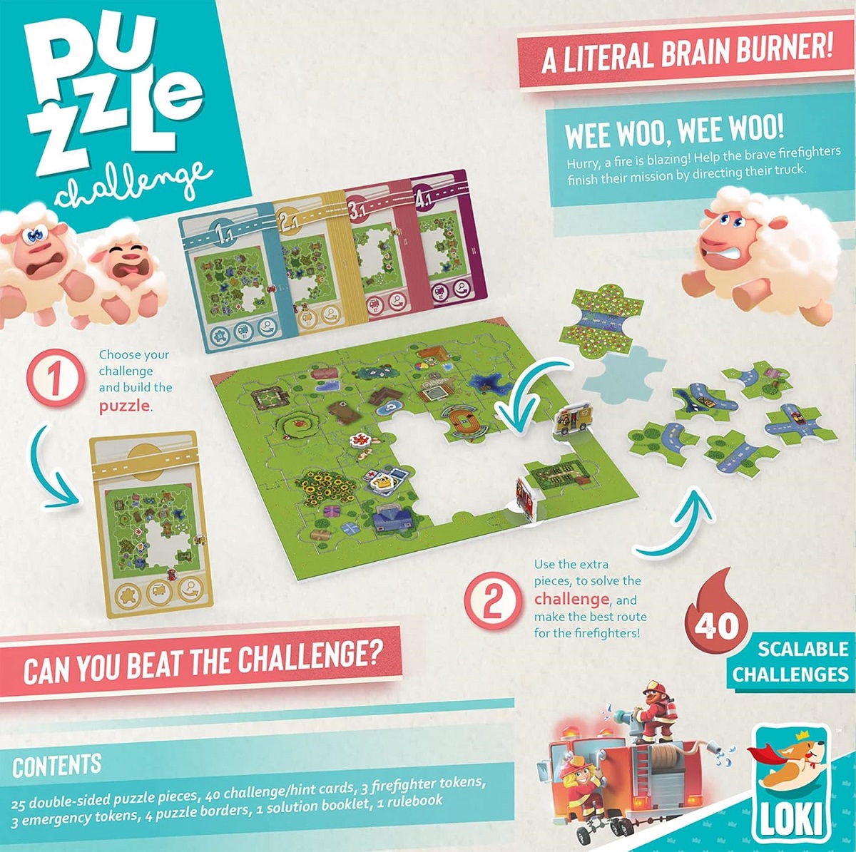 Puzzle Challenge: Firefighters to the Rescue!