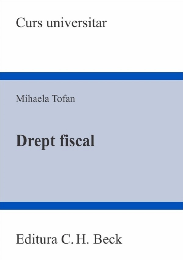 Drept fiscal - Mihaela Tofan