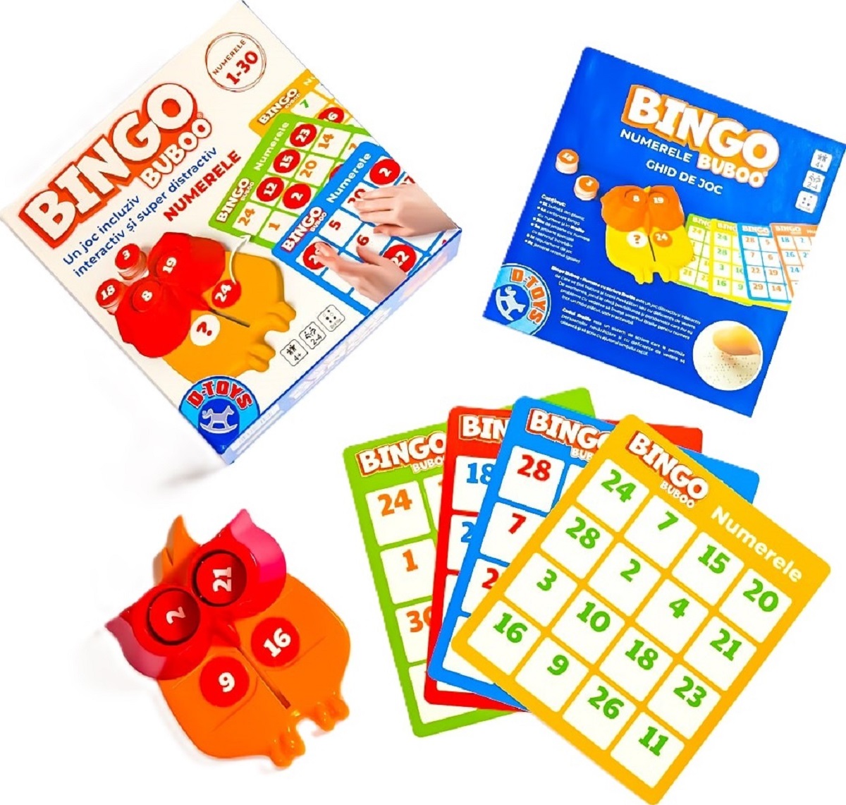 Bingo Buboo: Numerele. Braille