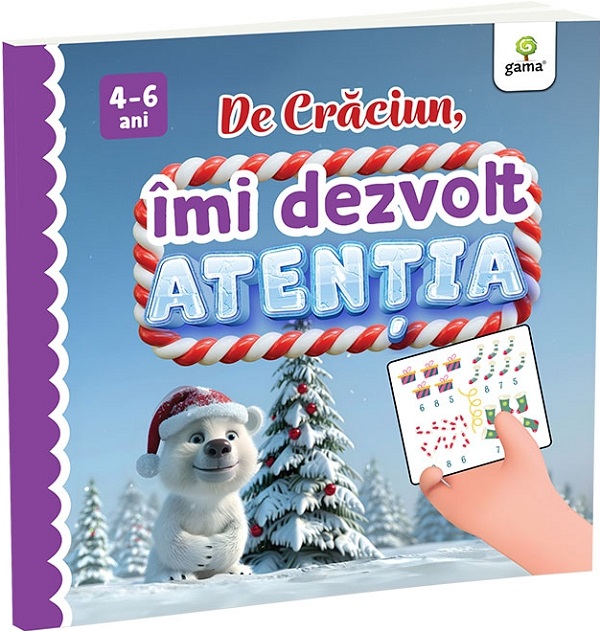 De Craciun: Imi dezvolt atentia 4-6 ani