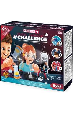 Imaginea produsului 'Provocari de chimie: Set 30 experimente de pe internet'