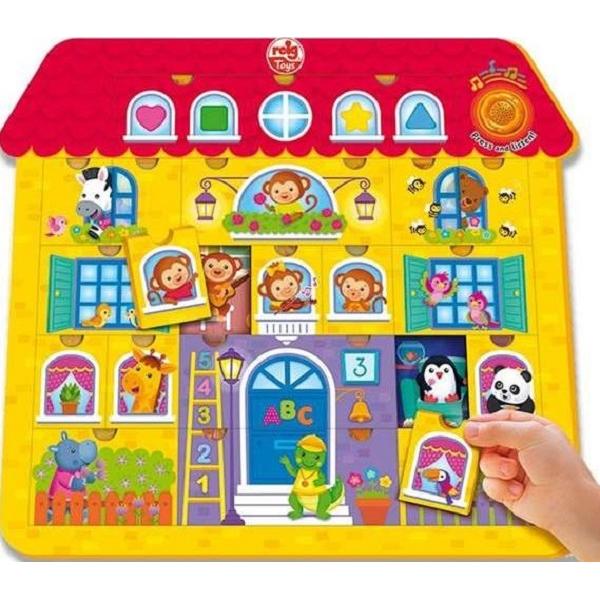 Puzzle cu sunete: Casa