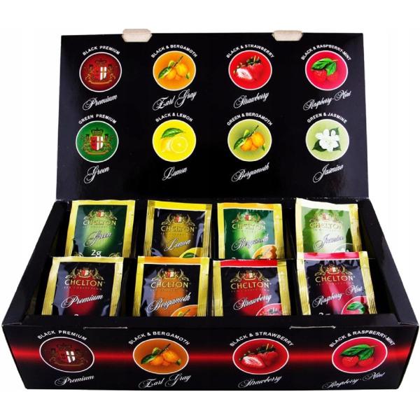 Set ceai: 8 arome x 10 pliculete. Exclusive Tea Collection
