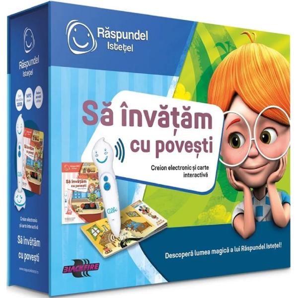 Pachet Raspundel Istetel: Creion si carte. Sa invatam cu povesti