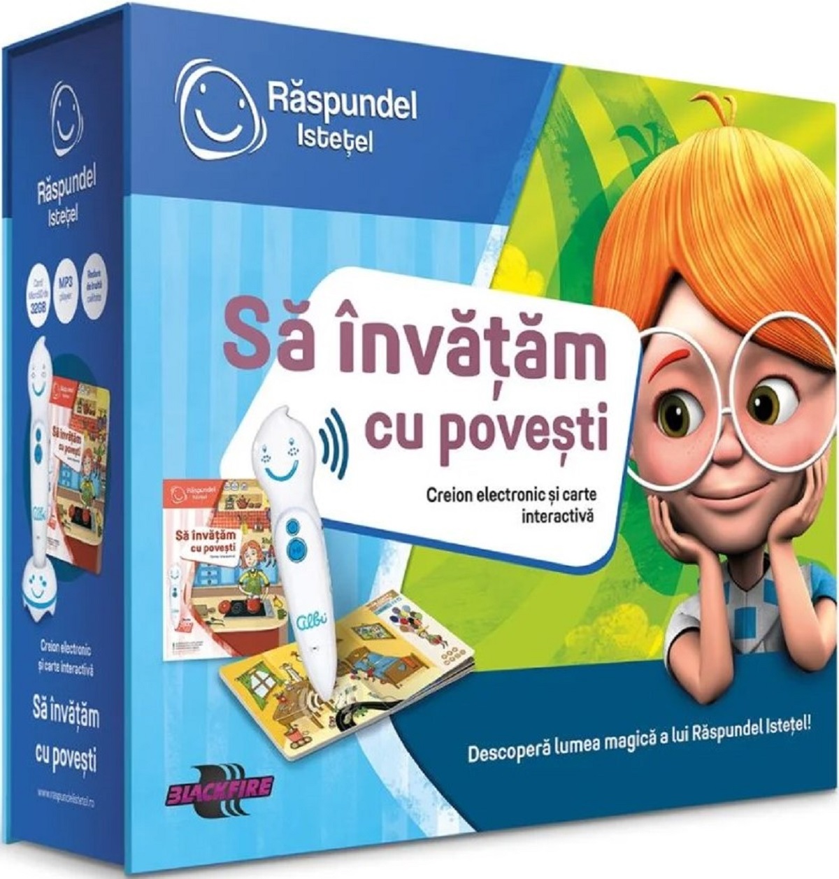 Pachet Raspundel Istetel: Creion si carte. Sa invatam cu povesti